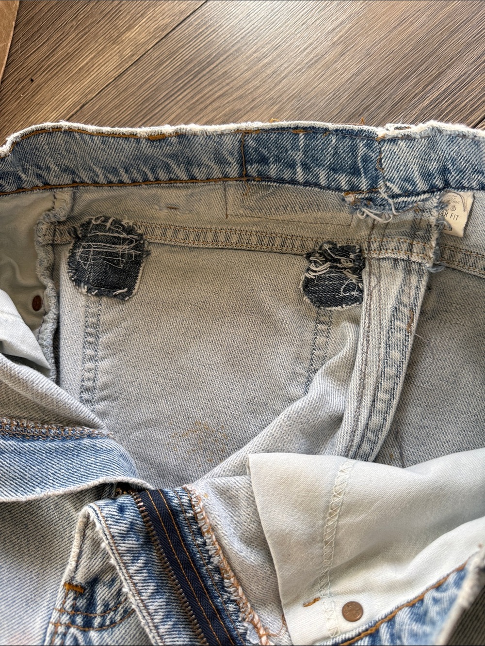 Levi’s vintage cut off denim shorts I. The perfect blue color - Picture 16 of 16